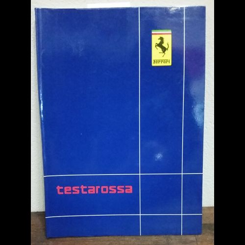 Ferrari Testarossa Blue use and maintenance manual