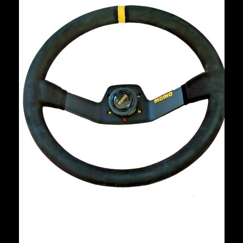 Momo suede steering wheel