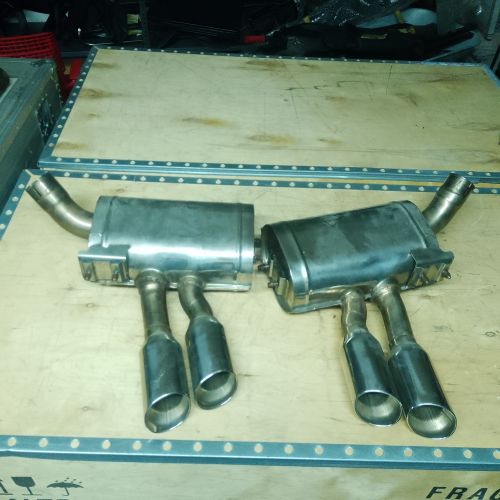 Tubular exhaust for Ferrari 612 Scaglietti 