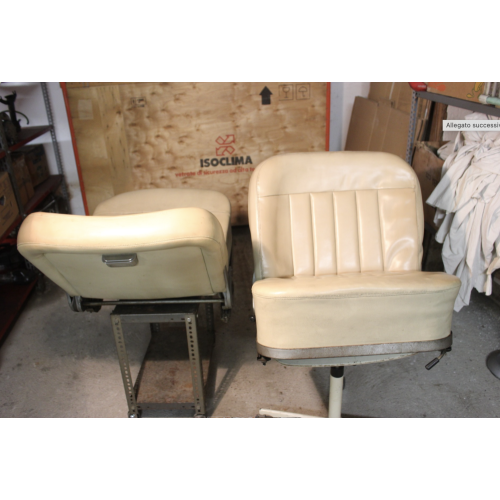 Pair of Lancia Fulvia Berlina 2C seats