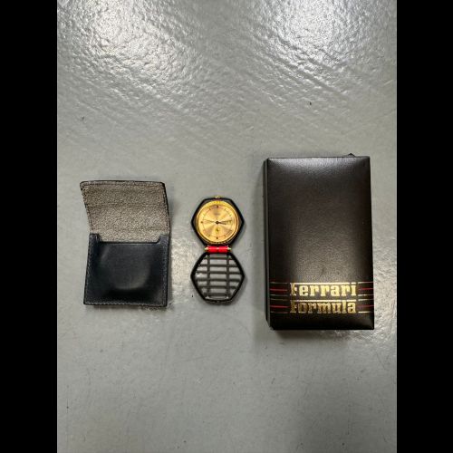 Ferrari gold pocket watch 