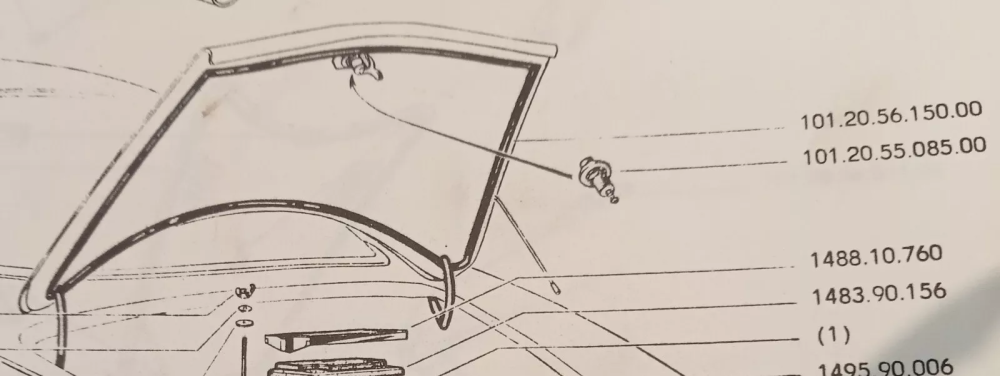 Alfa Romeo Giulia 1600 Ss and Giulietta 1300 Ss Trunk Frame