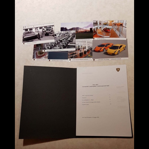 Brochure Lamborghini 40 anni