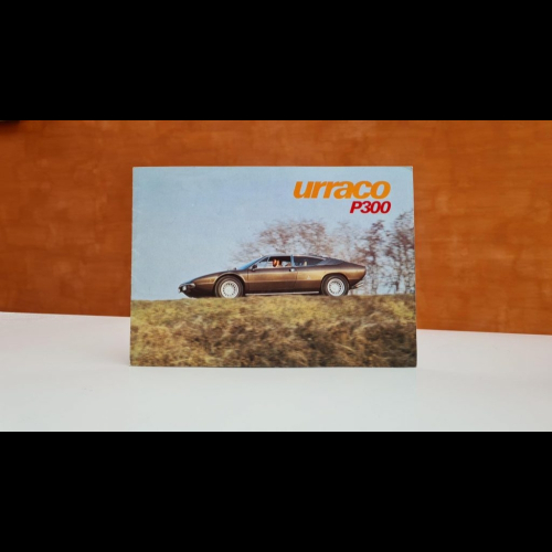 Brochure Lamborghini Urraco P 300 