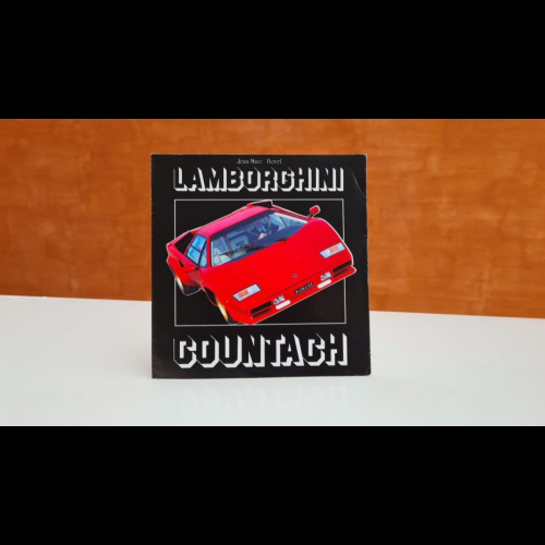 Brochure Lamborghini Countach- Borel book