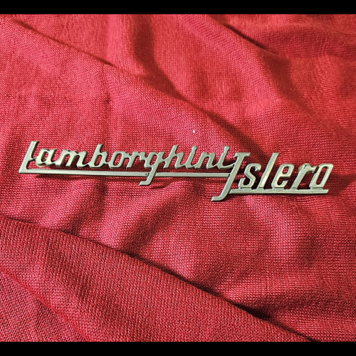 Lamborghini islero badge