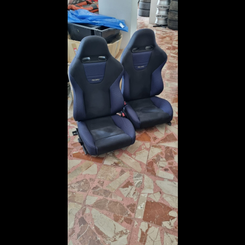 Recaro evo 6 front and rear seats