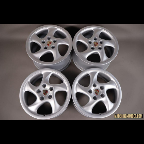 Porsche 993 Turbo Hollow Spoke Wheels 7.5x18 and 10x18