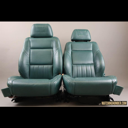 Maserati Quattroporte IV Green Leather Seats