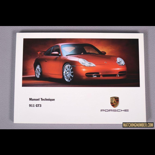 Manuale tecnico Porsche 911 GT3 modello 997