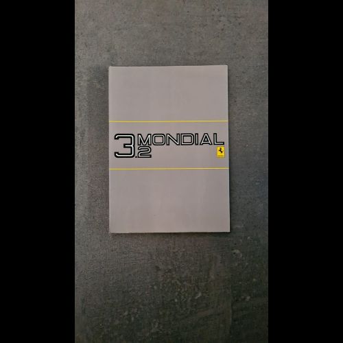 Libretto uso e manutenzione Ferrari Mondial 3.2  1985 – 1987