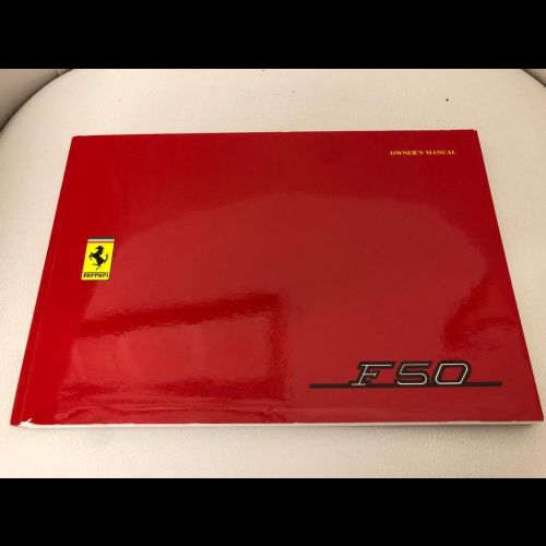 F50 use and maintenance manual