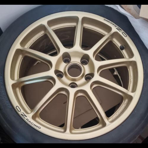 Set 4 cerchi Oz prodrive WRC Subaru 5x114.3