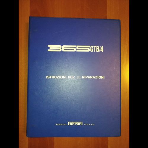 Ferrari 365 GTB/4 Daytona 1969 Workshop Manual Original